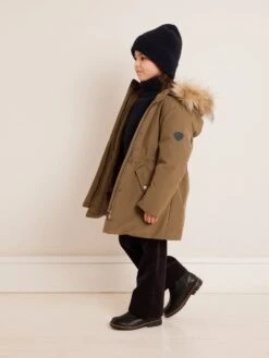 BONPOINT Parka Divia Kaki -Bébé Vêtements Boutique W03GOUW00024 046C W03GOUW00024 046C 0 20 2