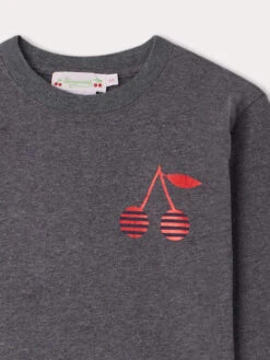 BONPOINT T-shirt Theia Gris Chiné Foncé -Bébé Vêtements Boutique W03GTSK00006 195C W03GTSK00006 195C 3