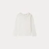 BONPOINT T-shirt Bess Blanc Lait 2 BONPOINT T-shirt Bess Blanc Lait -Bébé Vêtements Boutique W03GTSK00008 002 W03GTSK00008 002 1