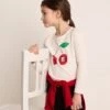 BONPOINT T-shirt Tidjiane Blanc Lait -Bébé Vêtements Boutique W03GTSK00018 102 W03GTSK00018 102 0