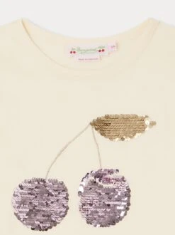 BONPOINT T-shirt Tidjiane Ivoire -Bébé Vêtements Boutique W03GTSK00020 104 W03GTSK00020 104 3