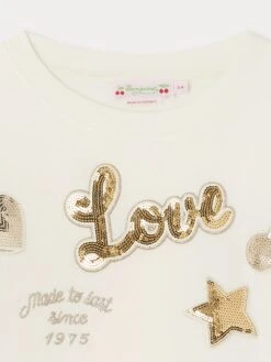 BONPOINT T-shirt Tien Blanc Lait -Bébé Vêtements Boutique W03GTSK00023 102 W03GTSK00023 102 3