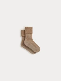BONPOINT Chaussettes à Côtes Thorild Naturel