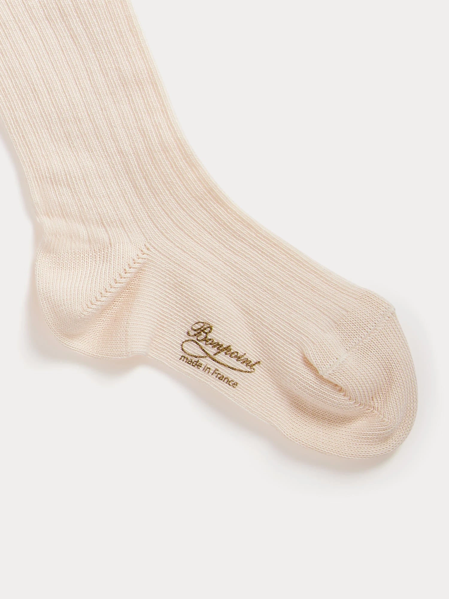 BONPOINT Collant à Côtes Thomina Rose Camélia 4 BONPOINT Collant à Côtes Thomina Rose Camélia – Image 2