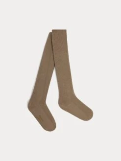 BONPOINT Collant à Côtes Thomina MARRON