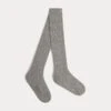 BONPOINT Collant à Côtes Thomina Gris Chiné Clair