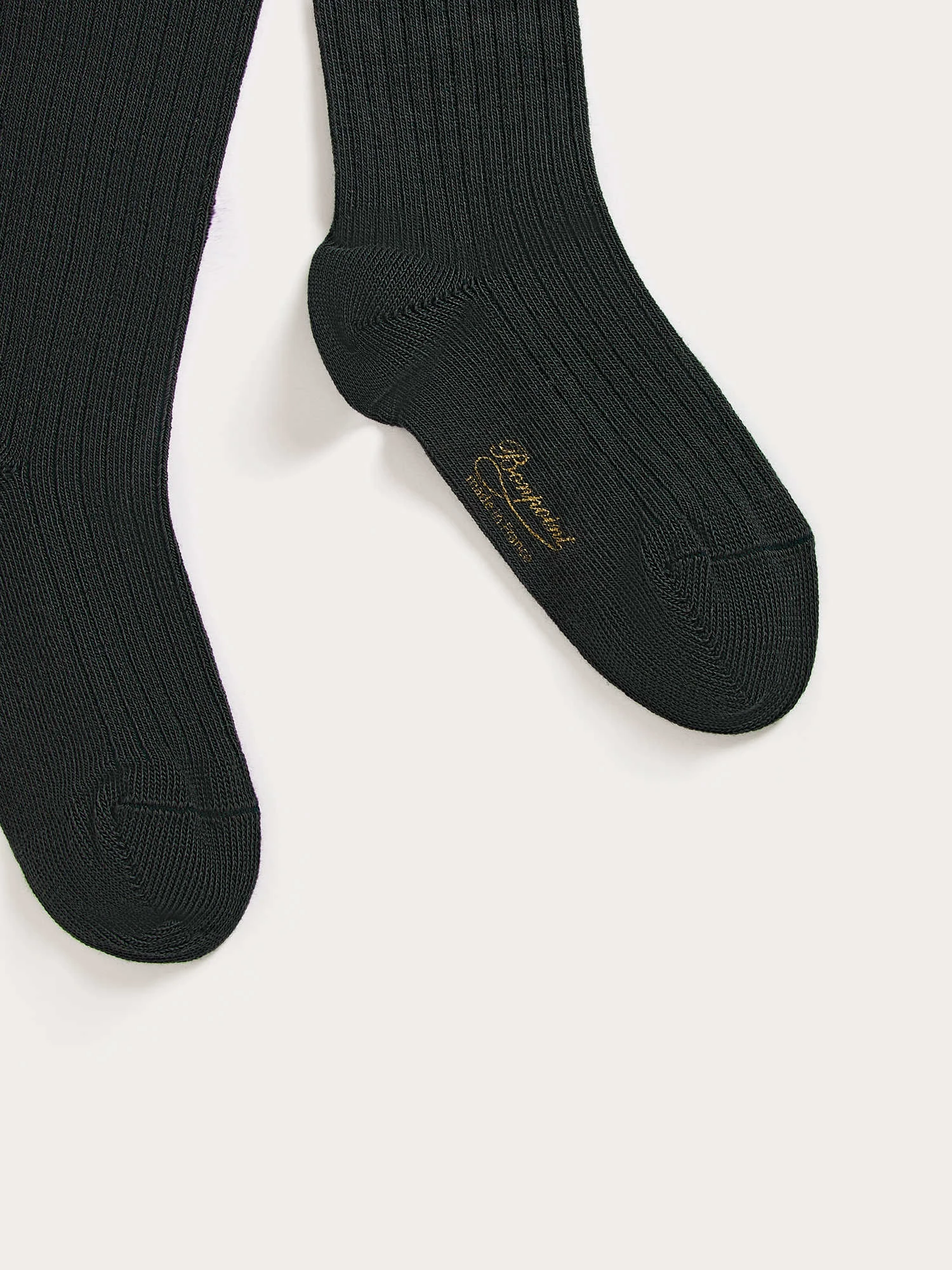 BONPOINT Collant à Côtes Thomina Gris Ardoise 4 BONPOINT Collant à Côtes Thomina Gris Ardoise – Image 2