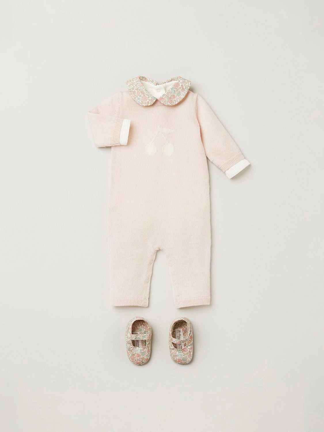 BONPOINT Combinaison Tilouana Rose Poudre 4 BONPOINT Combinaison Tilouana Rose Poudre – Image 2