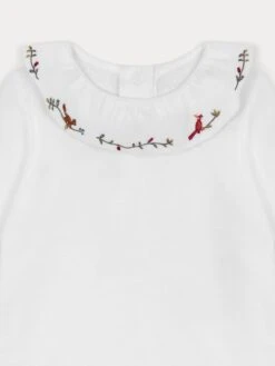 Body Bird Bonpoint X Khaite Blanc -Bébé Vêtements Boutique W03NUNK00005 000 W03NUNK00005 000 3