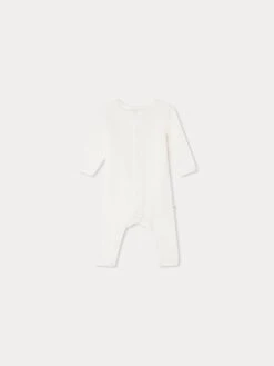 BONPOINT Combinaison Dino Blanc Lait