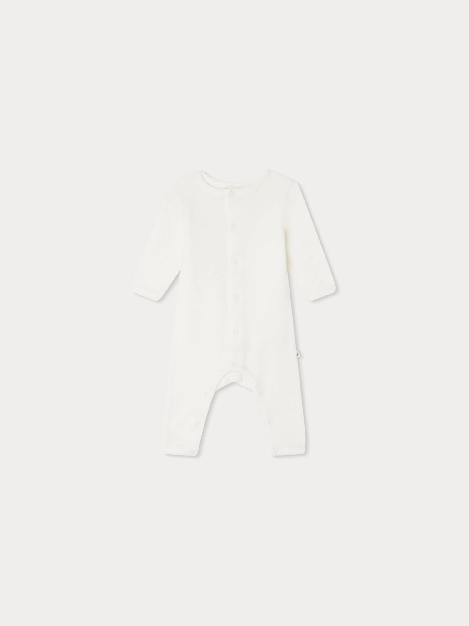 BONPOINT Combinaison Dino Blanc Lait 3 BONPOINT Combinaison Dino Blanc Lait