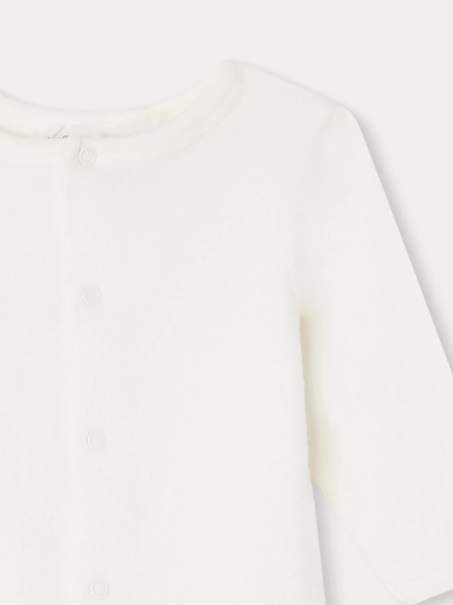 BONPOINT Combinaison Dino Blanc Lait 5 BONPOINT Combinaison Dino Blanc Lait – Image 3