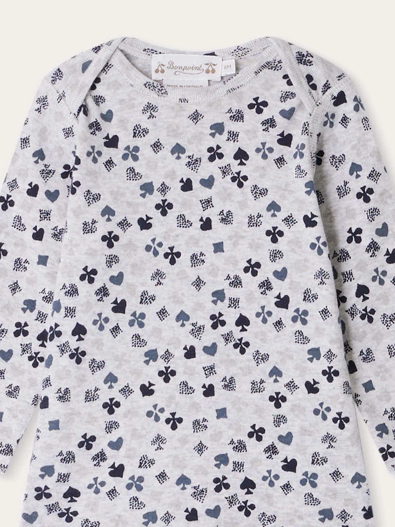 BONPOINT Ensemble Timi Gris Chine Clair 5 BONPOINT Ensemble Timi Gris Chine Clair – Image 3