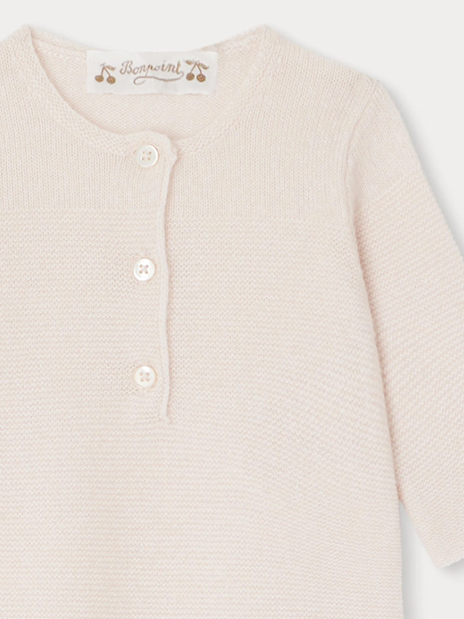 BONPOINT Combinaison Babylou Rose Pâle 5 BONPOINT Combinaison Babylou Rose Pâle – Image 3