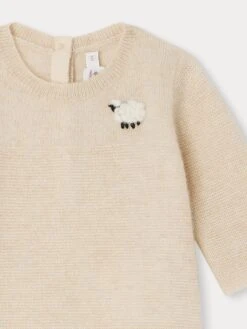 BONPOINT Combinaison Tinoe Naturel 7 BONPOINT Combinaison Tinoe Naturel -Bébé Vêtements Boutique W03PSEK00006 006 W03PSEK00006 006 3