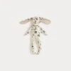 BONPOINT Lapin Taki 20 Cm Fleurs Ecru -Bébé Vêtements Boutique W03PTOW00003 503 W03PTOW00003 503 1