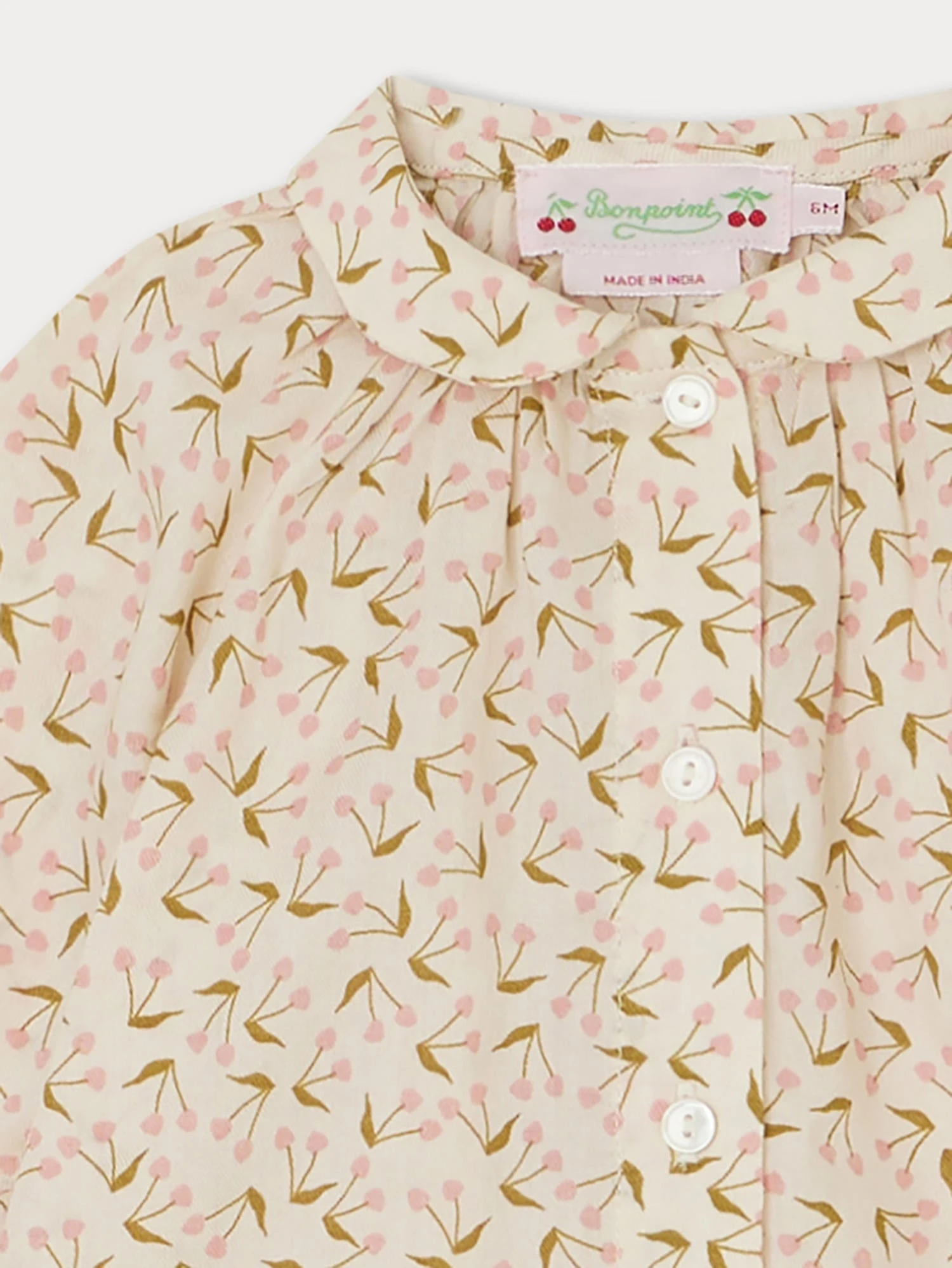 BONPOINT Blouse Domino Rose Fard 5 BONPOINT Blouse Domino Rose Fard – Image 3