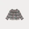 BONPOINT Blouse Smockée Griotte Fleur Figue -Bébé Vêtements Boutique W03XBLW00012 553A W03XBLW00012 553A 1
