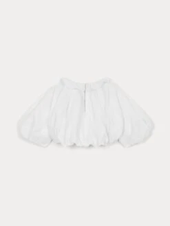 Blouse Ellie Bonpoint X Khaite Blanc Lait -Bébé Vêtements Boutique W03XBLW00030 002 W03XBLW00030 002 3