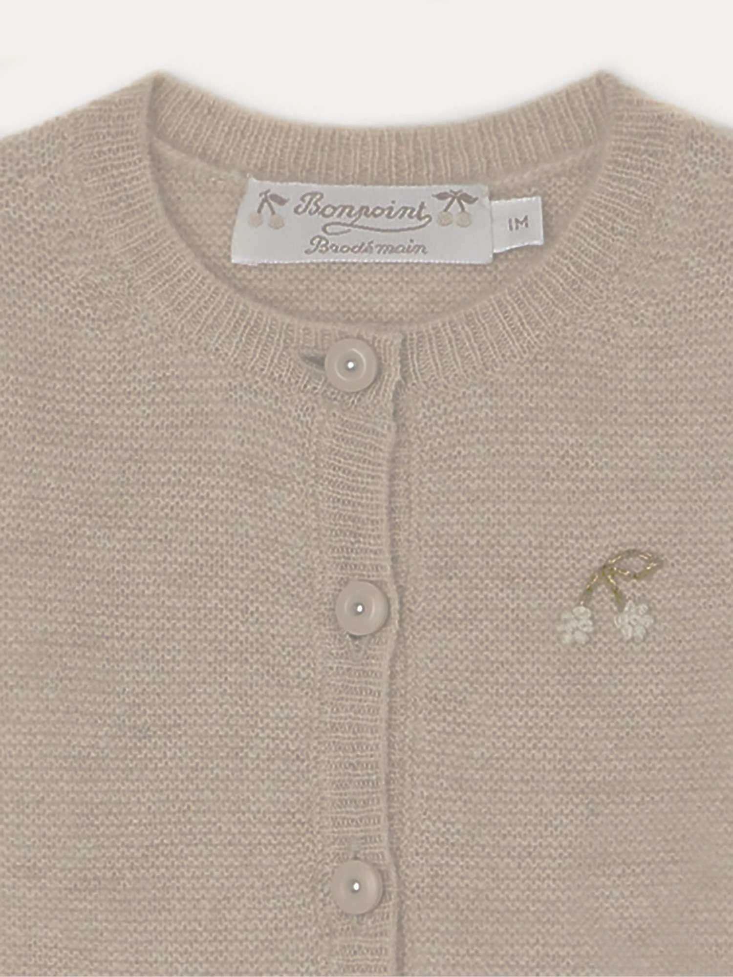 BONPOINT Cardigan Teyana Naturel 5 BONPOINT Cardigan Teyana Naturel – Image 3