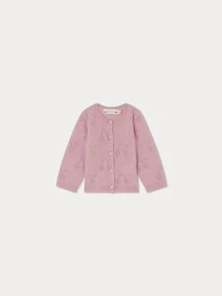 BONPOINT Cardigan Tibile Pivoine