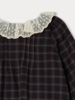 BONPOINT Robe Magnolia Gris Ardoise -Bébé Vêtements Boutique W03XDRW00001 396 W03XDRW00001 396 3