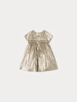 BONPOINT Robe Smockée Maruska Or -Bébé Vêtements Boutique W03XDRW00010 232 W03XDRW00010 232 3
