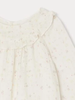 BONPOINT Robe Divina Fleurs Bleu Aqua 7 BONPOINT Robe Divina Fleurs Bleu Aqua -Bébé Vêtements Boutique W03XDRW00012 512 W03XDRW00012 512 3