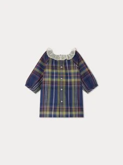 BONPOINT Robe Flavili Ecossais Marine 8 BONPOINT Robe Flavili Ecossais Marine -Bébé Vêtements Boutique W03XDRW00014 470 W03XDRW00014 470 3