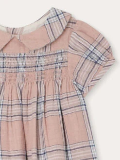 BONPOINT Robe Smockée Joyeuse Rose Fard -Bébé Vêtements Boutique W03XDRW00018 323 W03XDRW00018 323 3