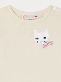 BONPOINT T-shirt Tahsina Mastic -Bébé Vêtements Boutique W03XTSK00002 109 W03XTSK00002 109 3