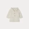 BONPOINT Burnou Atexane Gris Chiné Clair -Bébé Vêtements Boutique W03YBUK00100 092 W03YBUK00100 092 1