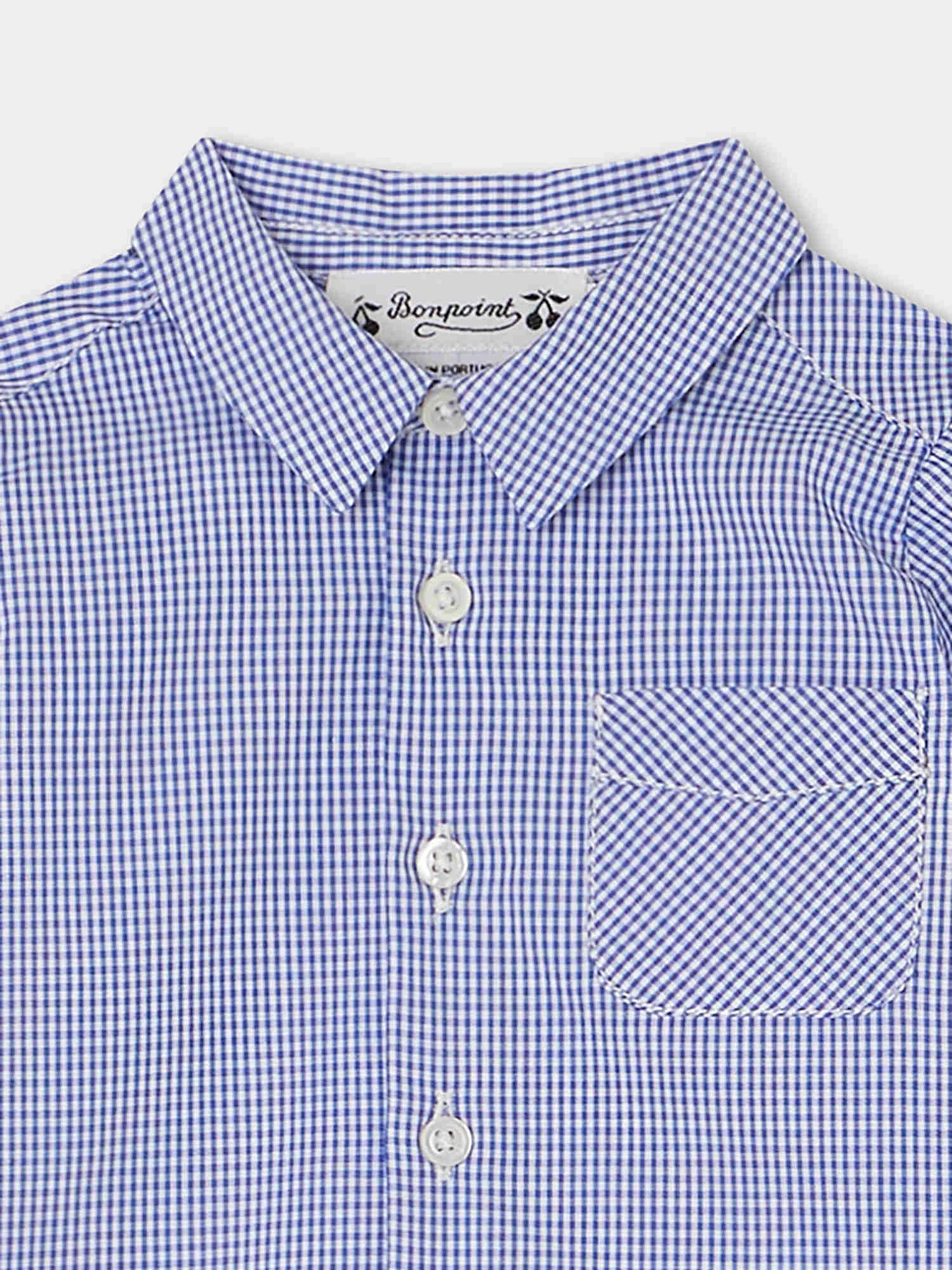 BONPOINT Chemise Malo Indigo 5 BONPOINT Chemise Malo Indigo – Image 3