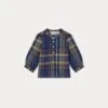 BONPOINT Chemise Polisson Ecossais Marine 2 BONPOINT Chemise Polisson Ecossais Marine -Bébé Vêtements Boutique W03YSHW00008 470 W03YSHW00008 470 1