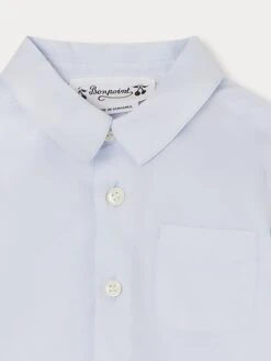 BONPOINT Chemise Malo Ciel -Bébé Vêtements Boutique W03YSHW00010 010 W03YSHW00010 010 3
