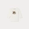 BONPOINT T-shirt Tahsin Blanc Lait -Bébé Vêtements Boutique W03YTSK00004 102 W03YTSK00004 102 1