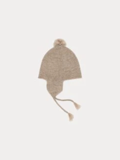 Bonnet Tinna Bonpoint X Khaite Beige Chiné
