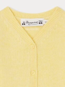 BONPOINT Cardigan Tahiel Jaune -Bébé Vêtements Boutique W03ZCAK00106 033D W03ZCAK00106 033D 3