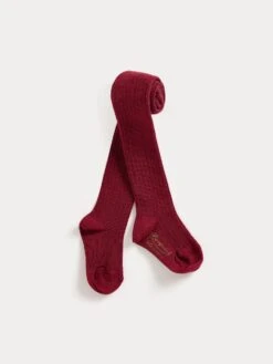 BONPOINT Collants Banny Prune